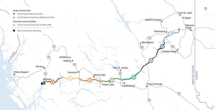 CGL pipeline route may 2020